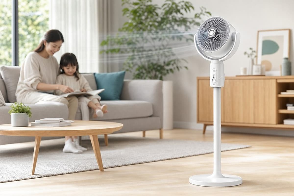 This £26.99 oscillating fan deal has 360-degree rotation and five speed ...