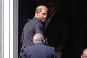 The Duke of Sussex was in the UK as the judgment was given (PA)