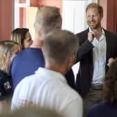 The Duke of Sussex spent time at the Royal Hospital Chelsea on Wednesday (David Levene/Invictus Games Foundation/PA)