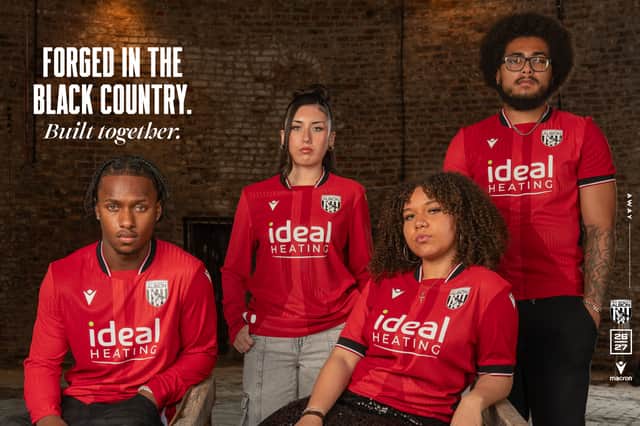 Albion have unveiled a new red away 2026/27 kit, featuring a nod to the club's Black Country heritage.
