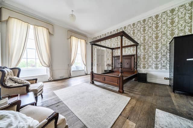 A bedroom at the property