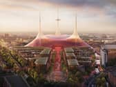 Proposed image of Manchester United's new stadium