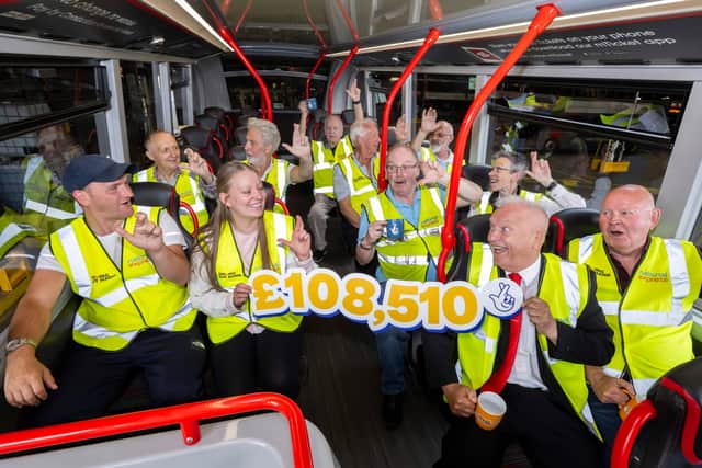 An 80‑strong syndicate, which includes current and former Birmingham bus drivers, is celebrating after winning £108,510.50.