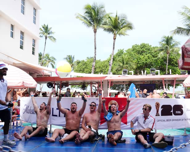 England and Norway fans in Miami – FIFA World Cup 2026