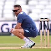 Brendon McCullum looks on