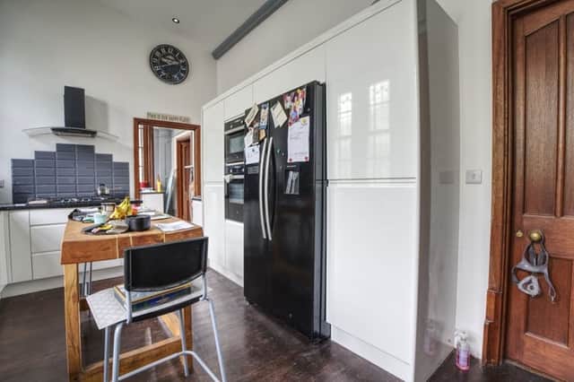 The building is being described as a ‘Grand Designs-style’ renovation opportunity.