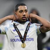 Youri Tielemans is a Europa League winner with Aston Villa (Nick Potts/PA)