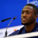 Ibrahima Konate at a France press conference