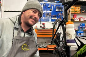 Joe Heayberd said volunteering at a local cycling workshop helped save his life as he recovered from a mental health breakdown