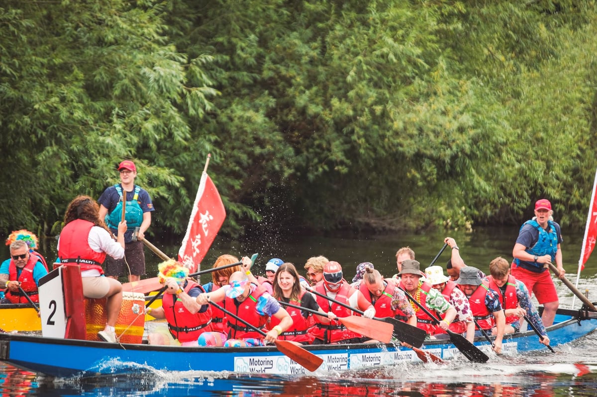 Hospice Dragon Boat Festival makes a record-breaking £120,000