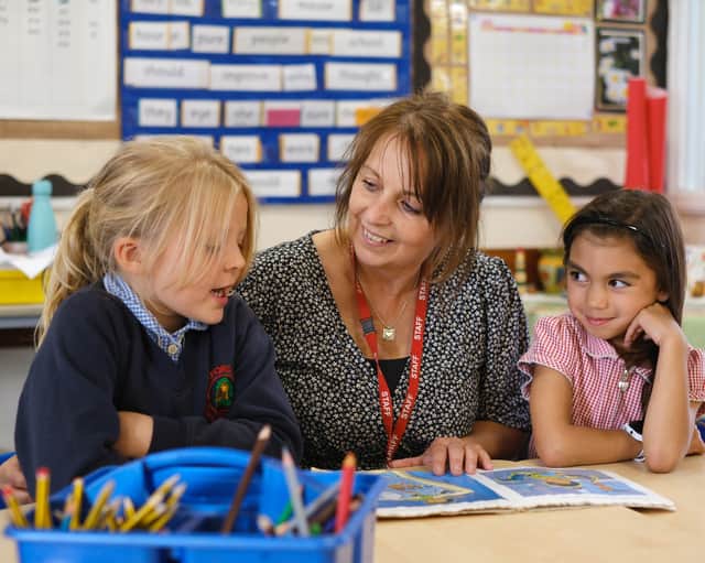 The school was praised in a number of areas