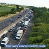 Traffic stopped on M5