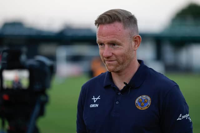 Shrewsbury Town manager Gavin Cowan said a new goalkeeper is expected to join the club imminently