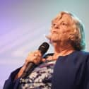 Ann Widdecombe on stage