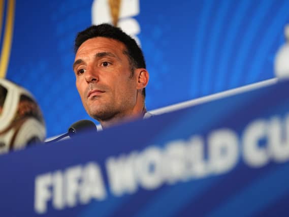 Lionel Scaloni is preparing to face England