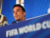 Lionel Scaloni is preparing to face England
