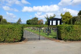 Hengoed Cemetery gates