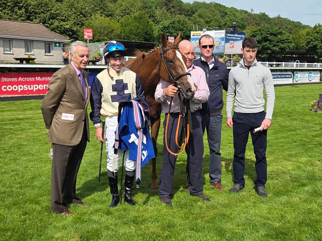 Jim Bolger (left) with Sparan Nua