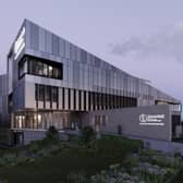 CGI of Invertek Drives' new innovation centre in Welshpool