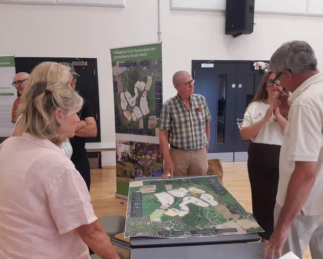 Residents view CEP's plans to build 1,400 new homes southwest of Shrewsbury
