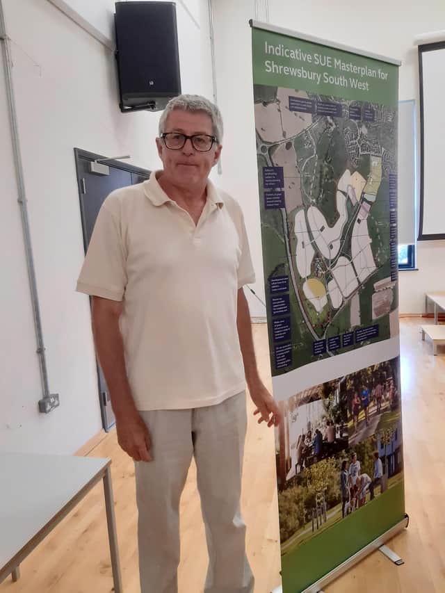 Geoff Heywood is sceptical about CEP's proposal for 1,400 homes