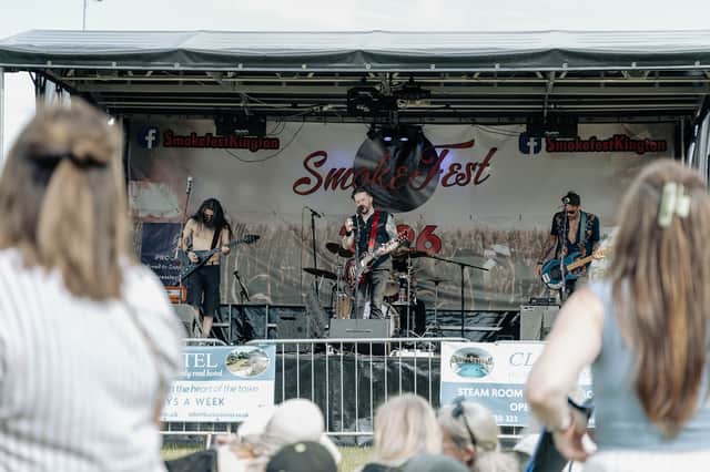 Trading for Souls playing at Smokefest