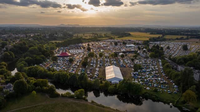 Thousands will be descending on the West Mid Showground for the Shrewsbury Folk Festival.