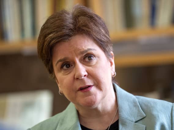 Headshot of Nicola Sturgeon