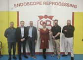Staff from Serchem and Nuova SB System sign an exclusive UK distribution deal for the Telford-based company