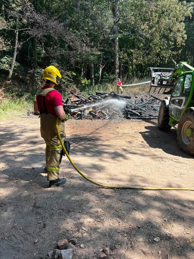 Tweedale Fire Station attended seven fires in the open in 24 hours