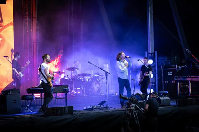 Snow Patrol performing at Ludlow Castle on July 16, 2026