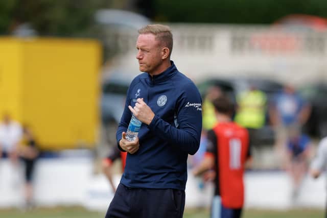 Shrewsbury Town manager Gavin Cowan