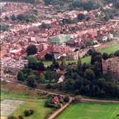 Ludlow aerial view.