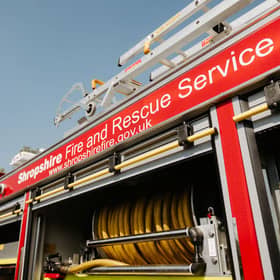 Shropshire Fire and Rescue Stock