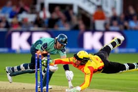 The Hundred players in action