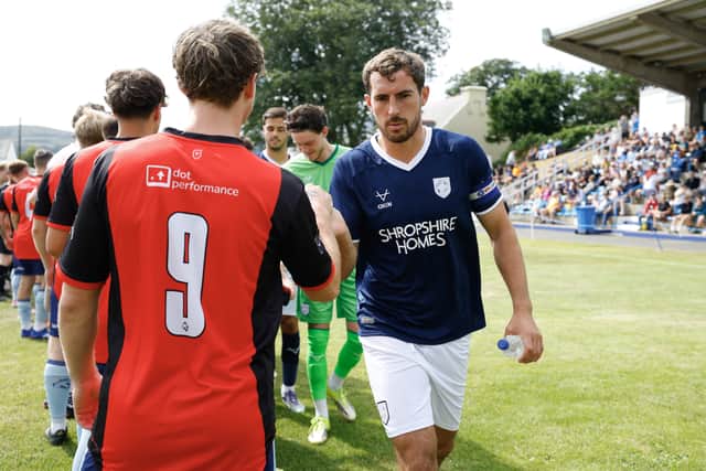 Sam Stubbs has captained Shrewsbury Town during pre-season