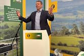 NFU Cymru President Abi Reader chaired a session with the First Minister Rhun ap Iorwerth on the opening day of the Royal Welsh Show.