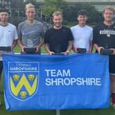 Shropshire's men's team enjoyed a second successive LTA Summer County Cup promotion last July