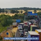 M5 congestion near Junction 4A