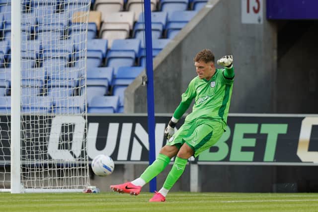 Sam Proctor in action for Shrewsbury Town midweek