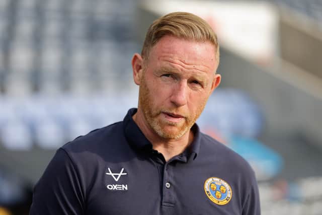 Shrewsbury Town boss Gavin Cowan
