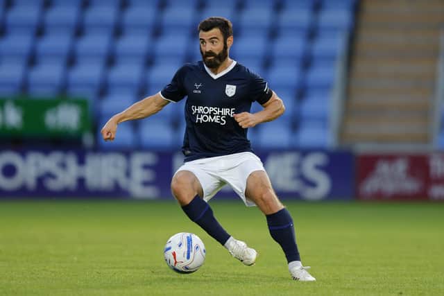 Jack Price missed Shrewsbury Town’s game against West Brom
