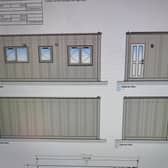 Controversial plans for seven self-contained modular dwelling units for emergency homeless people, have been submitted.