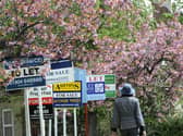 Estate agents' boards