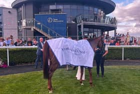 Soul Love after her victory at Naas
