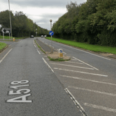 Councillor Andrew Eade had wanted a pedestrian crossing at this point on the A518 but was told it was not supported. 