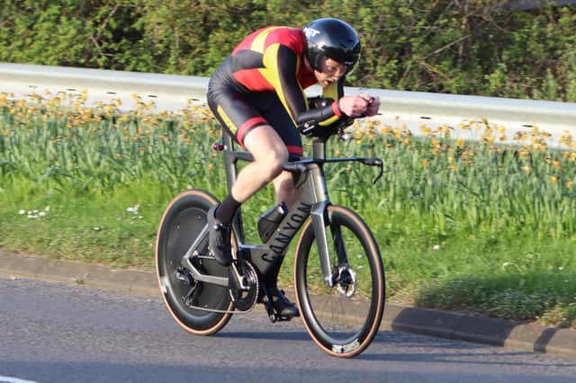Oli Freeman claimed victory Picture: Alison Salthouse