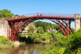 Ironbridge gets its name from the Grade I listed structure that spans the gorge (Alamy/PA)