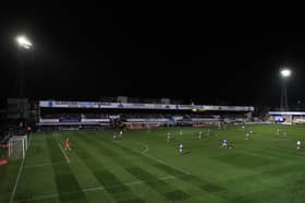 Edgar Street, home of Hereford FC. Picture: PA