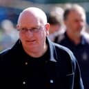 Falkirk manager John McGlynn atCeltic Park